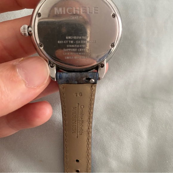 Michele Serein diamond watch - Picture 2 of 8